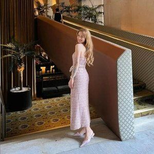 RARE ZARA STRUCTURED KNIT DRESS